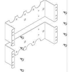 ABN Montagetraverse flach 1FB 400-630A 3/4 p FMT13150FN