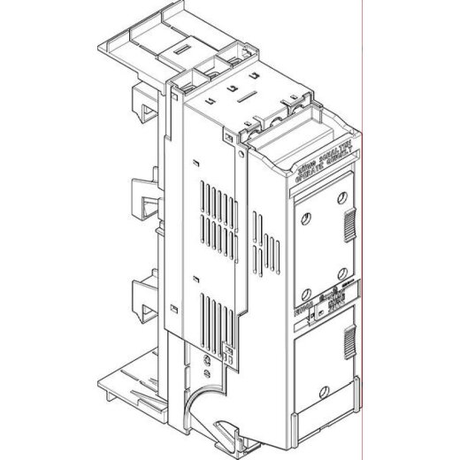 ABN NH-Trenner Gr.000/100A Abgang oben XTR606