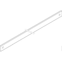 ABN CU-Schiene 5FB 50x10x1337mm waagrecht beidseitig...