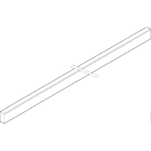 ABN CU-Schiene 2FB 20x10x495mm waagrecht XCUW122