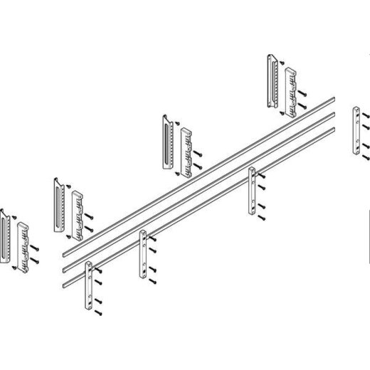 ABN Sammelschienenmodul tief 60mm mit CU 12x5mm 3polig 32mm MTSC52613