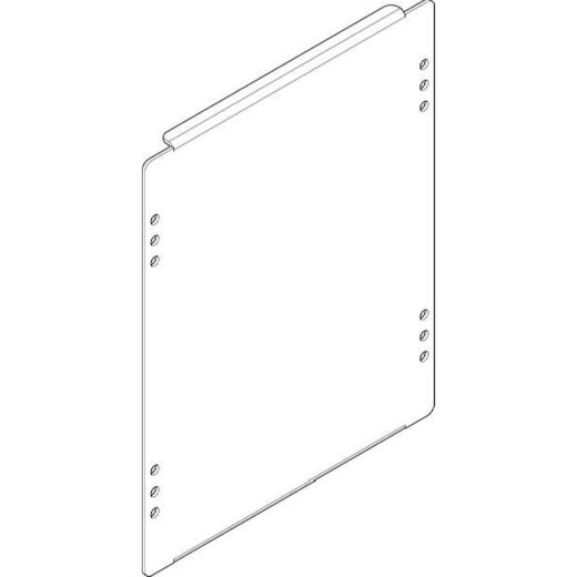 ABN Montageplatte 200x282mm 1FB/2RE FM12N