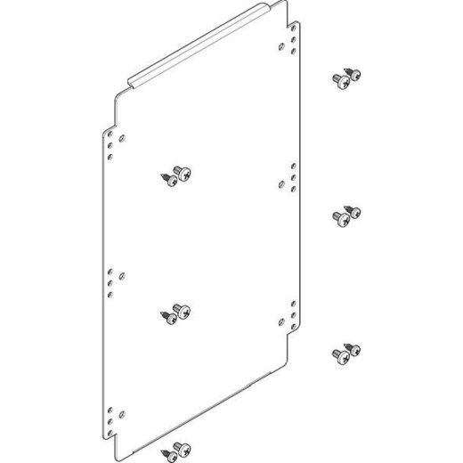 ABN Montageplatte 244x432mm 1FB/3RE FMA13N