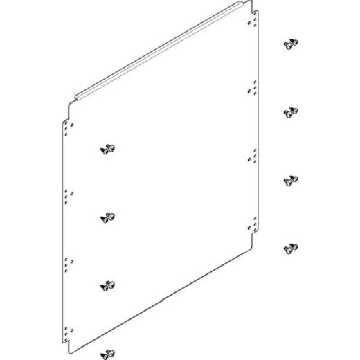 ABN Montageplatte 494x582mm 2FB/4RE FMA24N