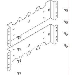 ABN Montagetraverse 1FB/3RE f. Lastschalter 400-630A...