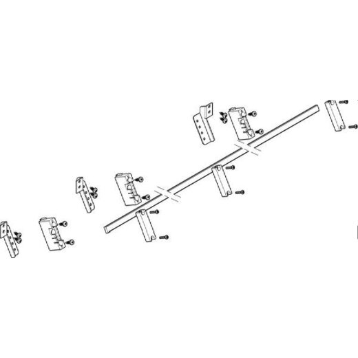 ABN Sammelschienenmodul N/PE mit CU 12x5mm 1polig 30° Standard MXSC31411