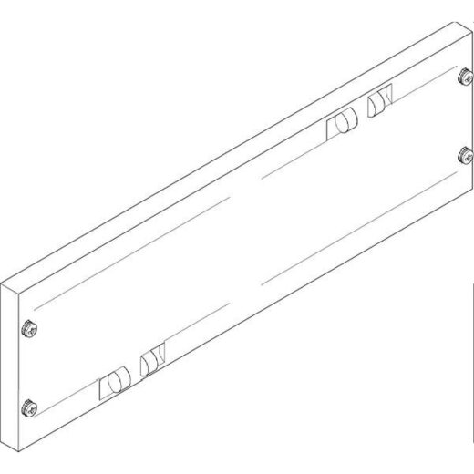 ABN Abdeckplatte 500x150mm 2FB/1RE geschlossen FAG21N