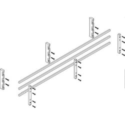 ABN Sammelschienenmodul flach 60mm mit CU 12x10mm 3polig...