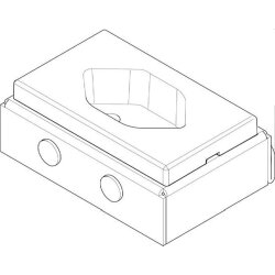 ABN Steckdose SCHUKO 1fach auf Hutschiene XSD11