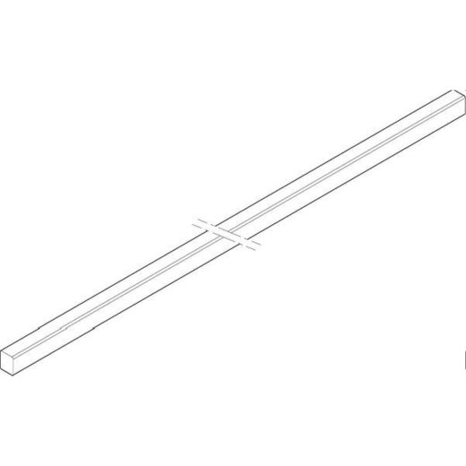 ABN CU-Schiene 3FB 12x10x790mm waagrecht einseitig XCUW113E
