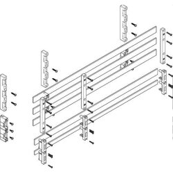 ABN Sammelschienenmodul tief 60mm mit CU 30x5mm 5polig...