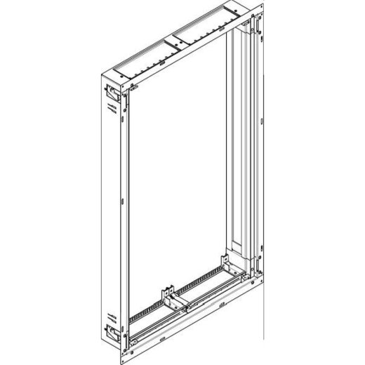 ABN ESPRO Flachverteiler UP/HW T: 110mm UL26X 144PLE 2x6reihig UP Wanne UL26X