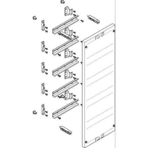 ABN ESPRO-Modul tief 250x750mm REG MT1526