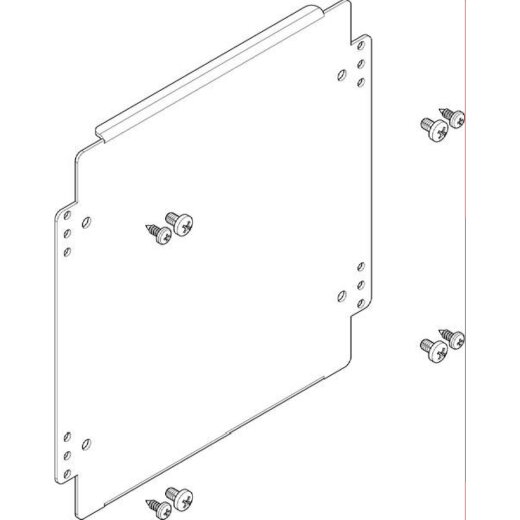 ABN Montageplatte 244x282mm 1FB/2RE FMA12N
