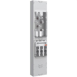 ABN Wandlerfeld 200A NH2/o.AST 5-pol.BxH:250x1200mm...