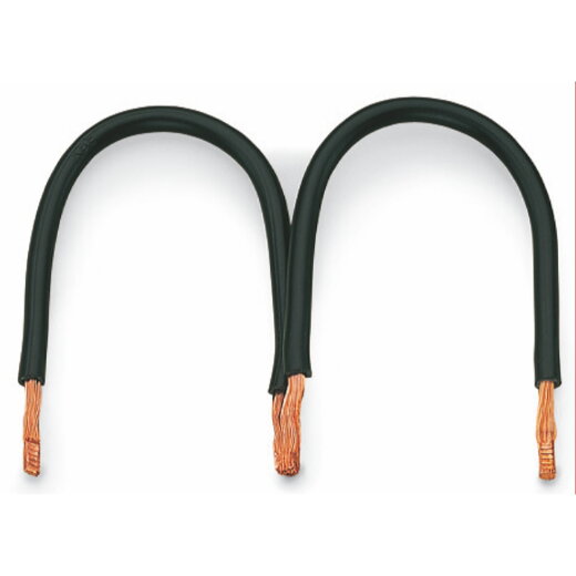 WAGO Drahtkettenbrücker 2,5 mm? isoliert schwarz 709-112