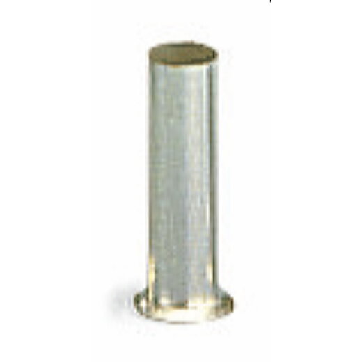 WAGO Aderendhülse Hülse für 0,5 mm? / AWG 22 ohne Kunststoffkragen silberfarben 216-121