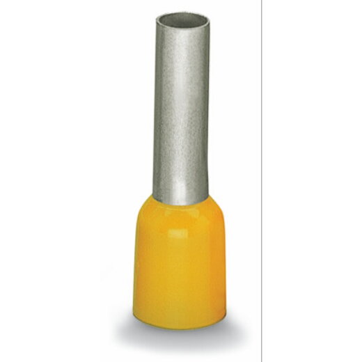 WAGO Aderendhülse Hülse für 6 mm? / AWG 10 mit Kunststoffkragen gelb 216-288
