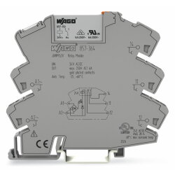 WAGO Relaismodul Eingangsnennspannung AC/DC 24 V 1...