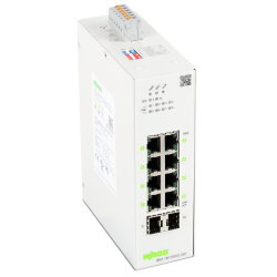 WAGO Lean-Managed-Switch 8 Ports 1000Base-T 2-Slot...