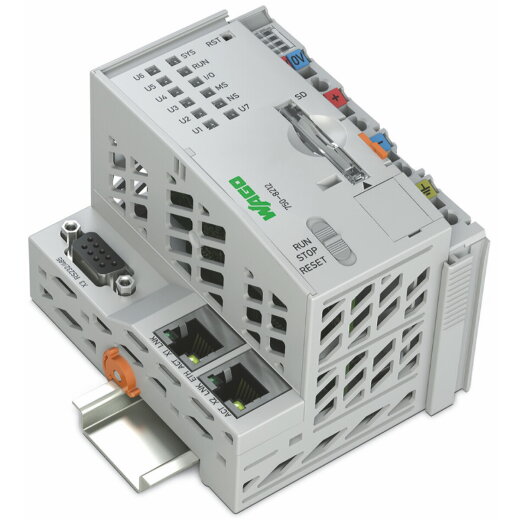 WAGO Controller PFC200 2. Generation 2 x ETHERNET, RS-232/-485 lichtgrau 750-8212