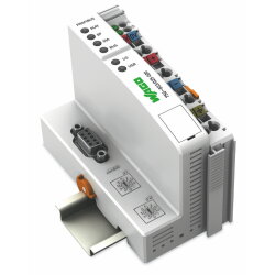 WAGO Controller PROFIBUS-Slave Erw. Temperatur lichtgrau...