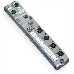 WAGO 4-Port IO-Link-Master Class A EtherCAT DC 24 V / 2,0...
