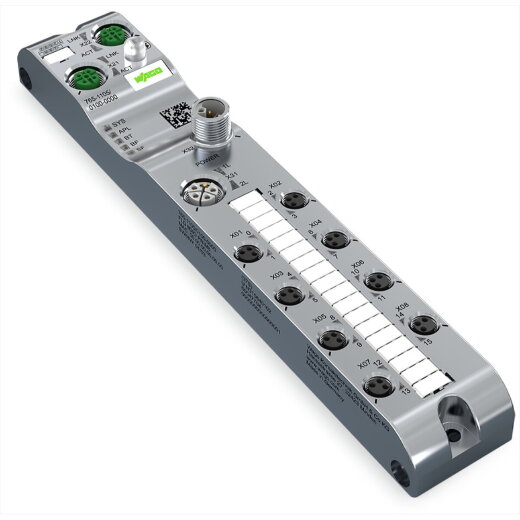 WAGO 8-Kanal-Digitalein-/-ausgang EtherCAT DC 24 V / 2,0 A 765-1205/100-000