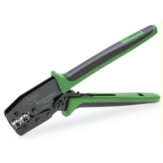 WAGO Crimp-Zange 50 für Aderendhülsen mit und ohne Kunststoffkragen Abmantelwerkzeug 206-1250