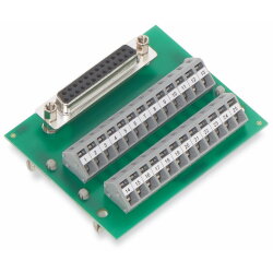 WAGO Übergabemodul Sub-Min-D Buchsenleiste 289-456