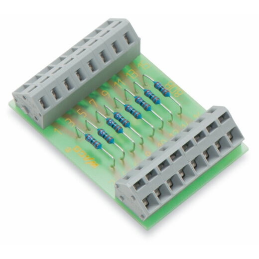 WAGO Bauteilmodul mit Widerstand mit 8 Stück Widerstand 2K7 289-114