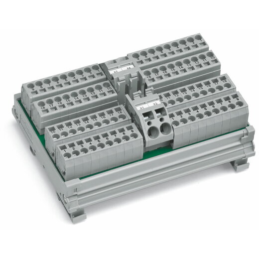 WAGO Potentialverteilermodul 4 Potentiale mit je 19 Klemmstellen 288-837