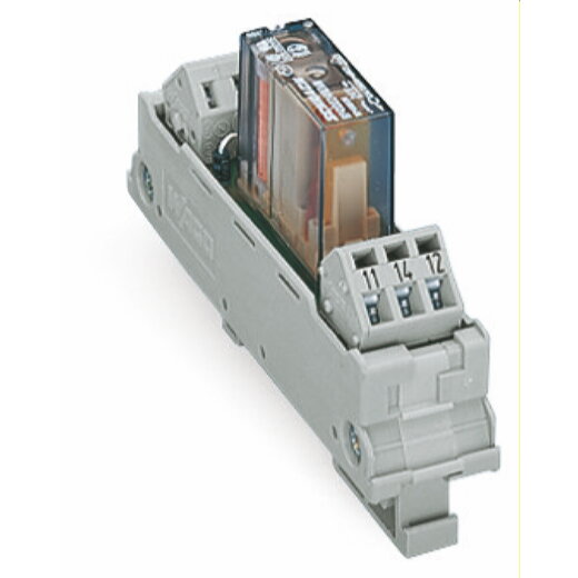 WAGO Relaismodul bistabil Eingangsnennspannung DC 24 V 1 Wechsler grau 288-380