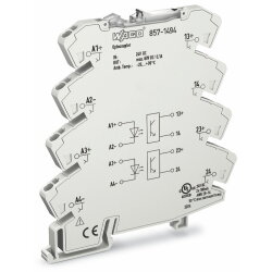 WAGO Optokopplermodul 2-fach Eingangsnennspannung DC 24 V...