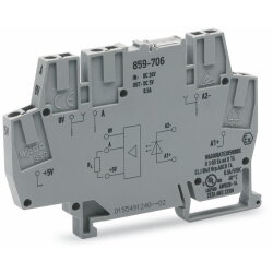 WAGO Optokopplermodul Eingangsnennspannung DC 24 V...