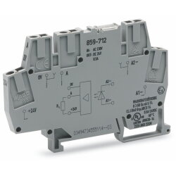 WAGO Optokopplermodul Eingangsnennspannung AC 230 V...