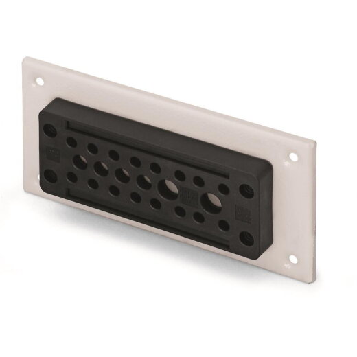 WAGO Kabeldurchführungsplatte KDP 22 für Flanschplatte F204 + F304 850-820/000-001