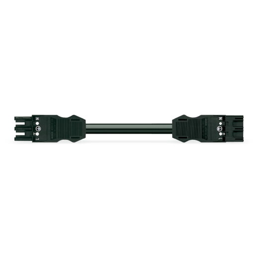 WAGO konfektionierte Verbindungsleitung Eca Buchse Stecker schwarz 771-9993/007-201