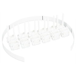 WAGO Zubehörset Zugentlastung und Beschriftung...