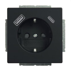 Busch-Jaeger SCHUKO-Steckdose 20 EUCB2USBAC-885 A+C