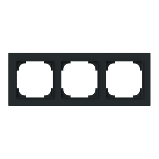 Busch-Jaeger Rahmen 1723-45M 3-f.