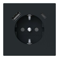 Busch-Jaeger SCHUKO-Steckdose 20 EUCB2USBAC-45M USB-A+C...