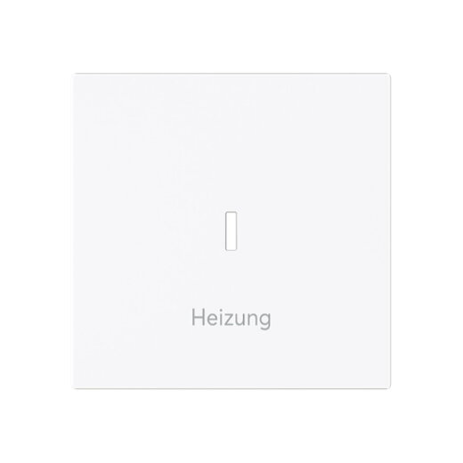 Busch-Jaeger Wippe 1789 H-44G m.roter Kalotte