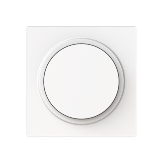 Busch-Jaeger Zentralscheibe 6540-44M-102 Drehdimmer m.Drehknopf