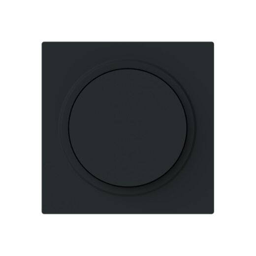 Busch-Jaeger Zentralscheibe 6540-45M-102 Drehdimmer m.Drehknopf