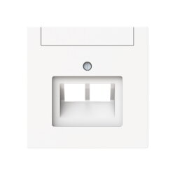 Busch-Jaeger Zentralscheibe 1803-02-44M 2-f. UAE m....