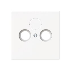 Busch-Jaeger Zentralscheibe 1743-44M f. Antennensteckdose...