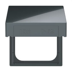 Busch-Jaeger Zwischenring 2518-WD-81 m.Klappdeckel