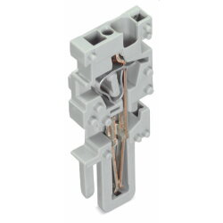 WAGO 1 Leiter Mittelmodul 769-502 kodierbar grau