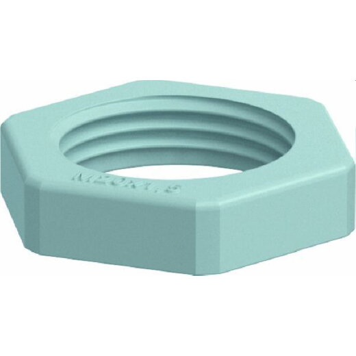 OBO Gegenmutter 116 M M20 PA silbergrau